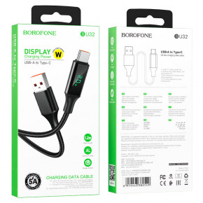  Borofone  USB Type-C 5 A 1,2m Black (BU32CB) 5