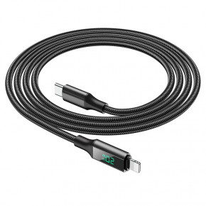  Borofone USB Type-C Apple Lightning 5 A 1,2  Black (BU32PDLB)