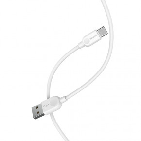  Borofone BX14 LinkJet Type-C USB 2.4 A 3m White (BX14C3W) 5