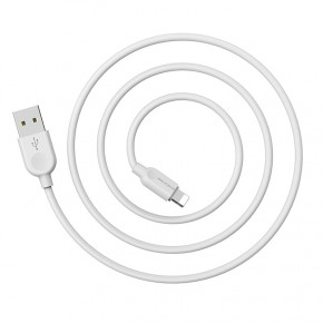  Borofone BX14 LinkJet Lightning USB 2.4 A 3m White (BX14L3W) 3