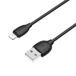  Borofone BX19 Benefit Lightning USB 1,3  1m Black (BX19LB)