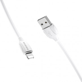  Borofone BX19 Benefit Lightning USB 1,3  1m White (BX19LW)