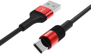  Borofone BX21 Outstanding Type-C USB 2.4 A 1m Red (BX21CR)