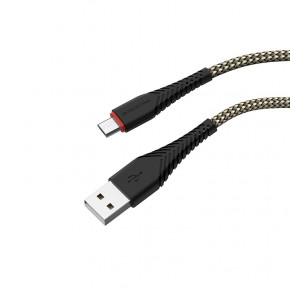  Borofone BX25 Powerful microUSB USB 1m Black (BX25MB)