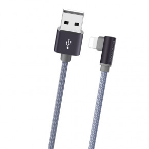  Borofone BX26 Express Lightning - USB 2.4 A 1  Grey (BX26LMG)