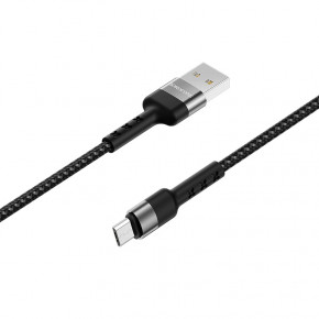  Borofone BX34 Encore microUSB USB 2.4 A 1m Black (BX34MB)