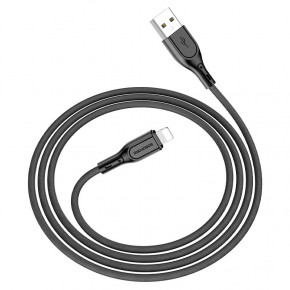  Borofone USB Apple Lightning 2.4 A 1m Black (BX66LB) 3