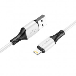  Borofone USB - Apple Lightning 3 A 1  White (BX79LW)