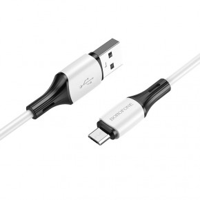  Borofone BX79 USB Micro 2.4 A 1m White (BX79MW)