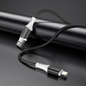  Borofone BX79 Type-C Apple Lightning 3 A 1  Black (BX79PDLB) 3