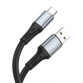  Borofone BX88 USB Type-C 3 A 1m Black (BX88CB)