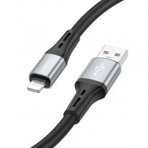  Borofone BX88 USB Lightning 2.4 A 1  Black (BX88LB)