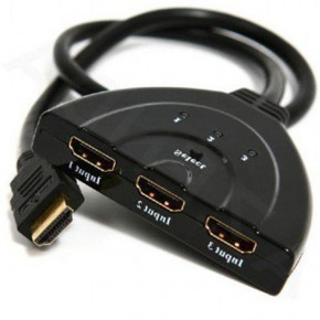  Cablexpert HDMI - 3  HDMI M / F v.1.4 0.5   (DSW-HDMI-35)