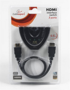  Cablexpert HDMI - 3  HDMI M / F v.1.4 0.5   (DSW-HDMI-35) 3