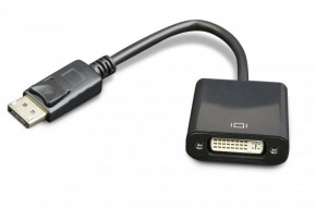  DisplayPort-DVI Cablexpert 0.1m Black (A-DPM-DVIF-002)