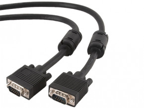  VGA-VGA HD15M/HD15M  2- .    Cablexpert 3m Black (CC-PPVGA-10-B)