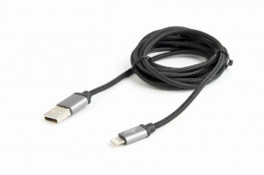  USB-Lightning Cablexpert 1.8m Black (CCB-mUSB2B-AMLM-6)