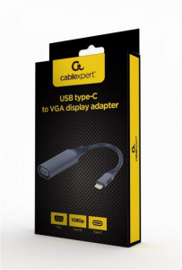  Cablexpert USB Type-C - VGA 0.15  (A-USB3C-VGA-01) 3