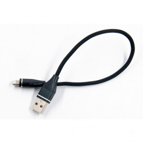  Dengos USB - Lightning 0.25  Black (NTK-L-SHRT-SET-BLACK)