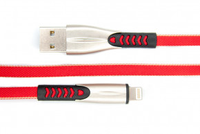  Dengos USB - Lightning 0.25  Red (PLS-L-SHRT-PLSK-RED) 3