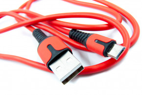  Dengos USB - Lightning 1  Red (PLS-M-IND-SOFT-RED) 3