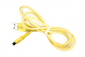  Dengos USB - Lightning 1  Yellow (PLS-M-IND-SOFT-YELLOW)