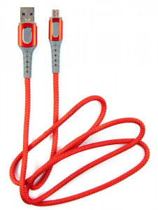  Dengos USB - Micro USB 1  Red (NTK-M-LP-RED)