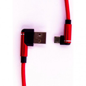  Dengos USB-microUSB 1 Red (PLS-M-UG-SOFT-RED) 3