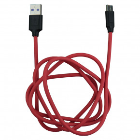  USB Type-C Hoco X11 (1.2m / 5A) Red-Black