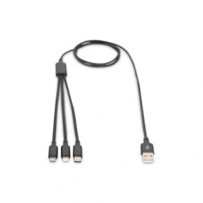  DIGITUS 3-in-1 Charger Cable (AK-300160-010-S) 6