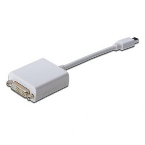  MiniDisplayPort-DVI-I 0.15m Digitus White (AK-340406-001-W)