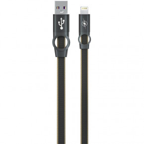  USB-Lightning Gelius Pro Flexible 2 GP-UC07i 1m 2A Black