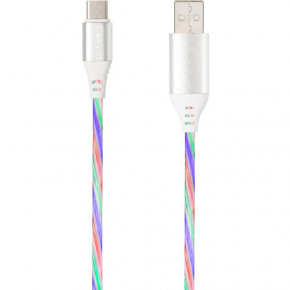  USB-MicroUSB Gelius Pro LED RGB GP-UC06m 0.7m 2A Silver