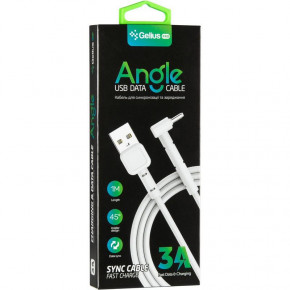  Gelius Pro Angle MicroUSB White 4