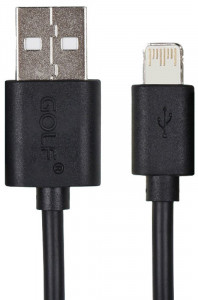  GOLF GC-01I High Speed Lightning cable 0.9m Black #I/S