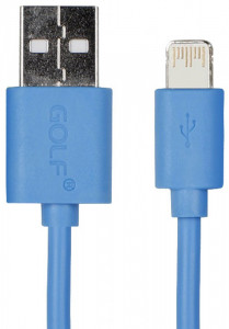  GOLF GC-01I High Speed Lightning cable 0.9m Blue #I/S