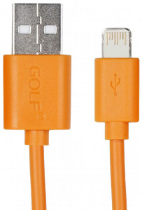  GOLF GC-01I High Speed Lightning cable 0.9m Orange #I/S