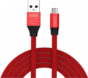  GOLF GC-55T Type C cable 1m Red #I/S