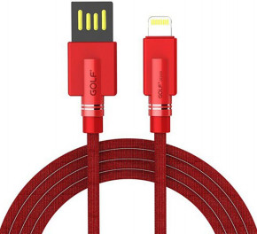  Golf GC-54I Lightning cable 1m Red