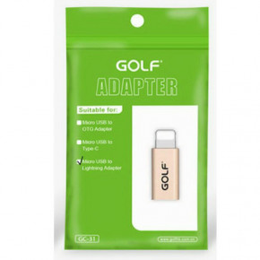  Golf GC-31 microUSB-Lightning Gold 4