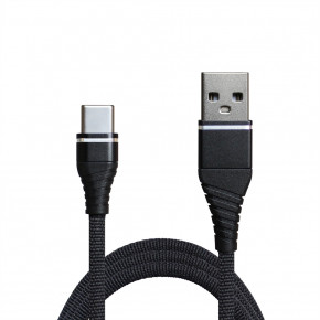  USB-Type-C Grand-X Grand-X 1.2m 2 Black (NC012BK)