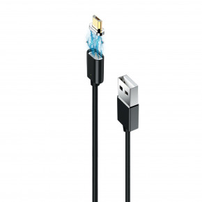   Grand-X USB-microUSB  1 Black (MG-01M) (1)