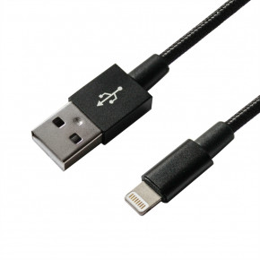  Grand-X USB Lightning MFI 1m Black