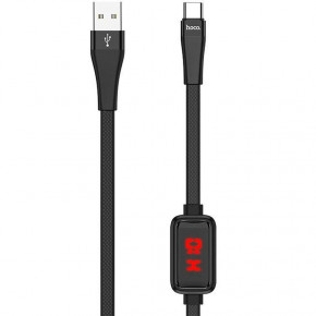  USB-Type-C Hoco S4 1m with display Black