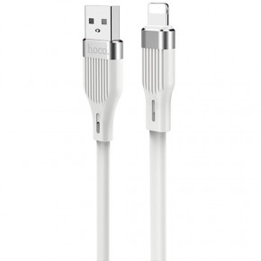  USB-Lightning Hoco U72 Forest Silicone 1.2m White