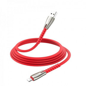  Lightning HOCO U58 |1.2m 2.4A| red