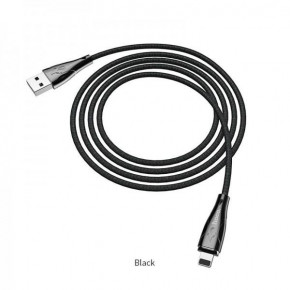   Lightning HOCO U75 |1.2m 3A| black