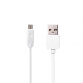  Hoco X1 Rapid USB-MicroUSB, 1  White (Hoco X1-MWT2), 2/