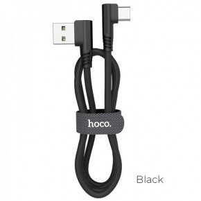  Type-C Hoco U83 |1.2m 3A| black