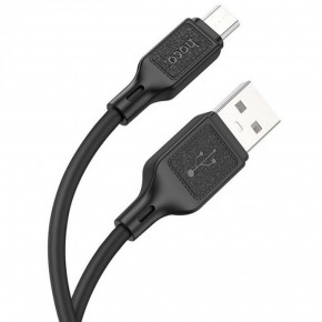  Hoco X90 USB Micro 2.4 A 1m Black (6931474788429) 3